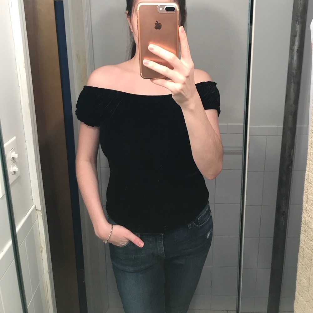 Velvet top